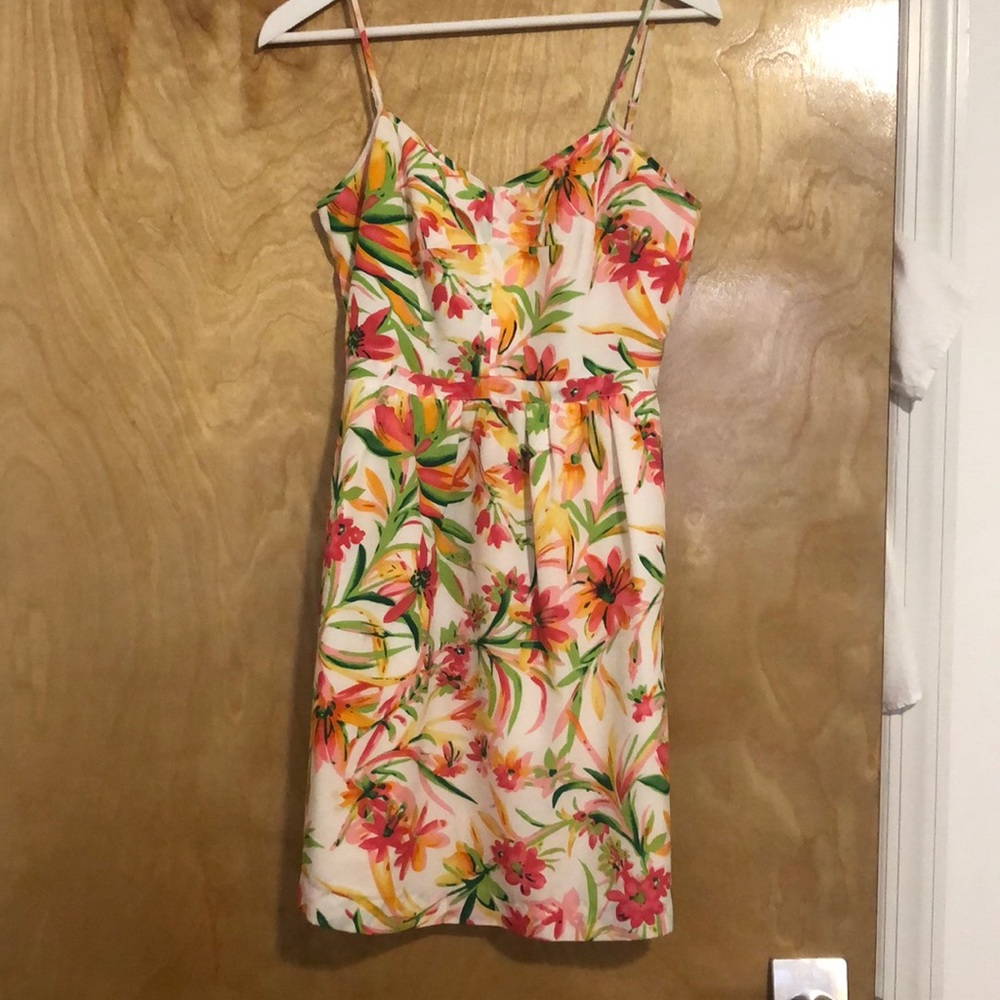 Floral J Crew dress